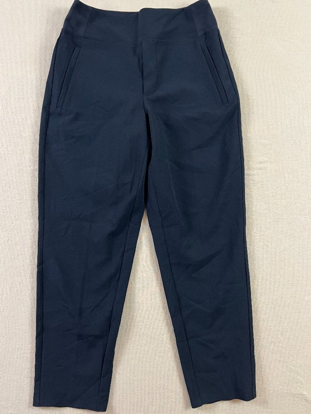 Athleta Endless High Rise Pants Women's 2 Black Trousers Commuter Stretch